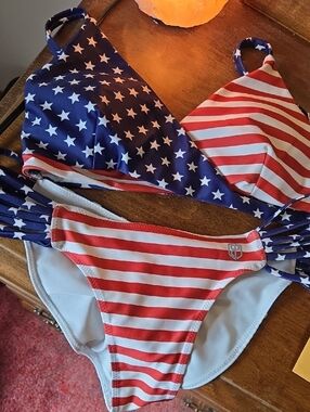 Born Primitive Patriotic Swim Suit